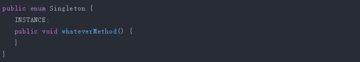 Java软件开发设计模式-枚举写法
